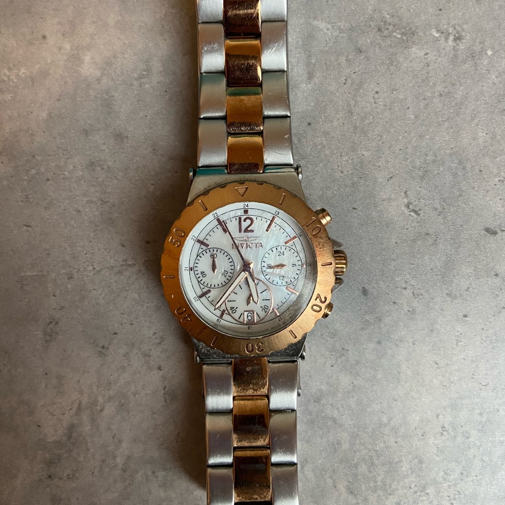 Invicta Rose Gold Unisex Watch
